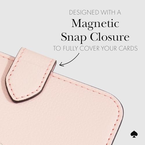 kate spade new york Morgan Magnetic Card Holder/Wallet - Chalk Pink - color: Morgan - Chalk Pink