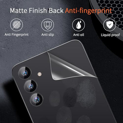 Dataroad Compatible with Samsung Galaxy S24 Slim Case,0.2mm Fit[Paper-Thin] Lightweight Case Transparent Finish PP Back Skin Cover Protection[Anti-Fingerprints&Yellowing],6.2Inch-Black - color: Black, size: for Samsung Galaxy S24 6.2inch