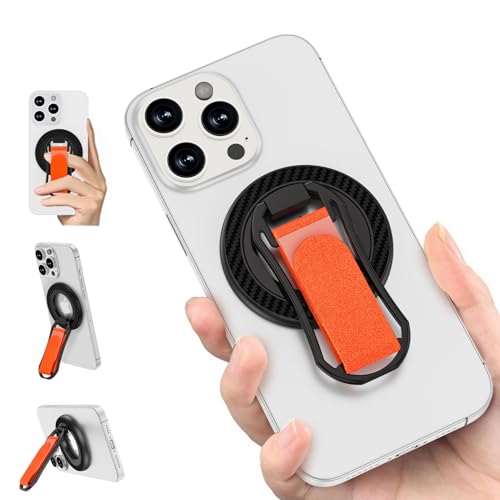 Magnetic Phone Grip for MagSafe Stand,Magnet Ring Holder Adjustable