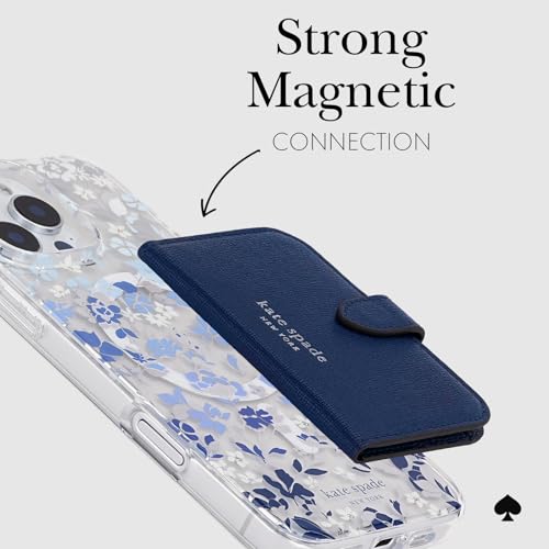 kate spade new york Morgan Magnetic Card Holder/Wallet - Navy - color: Morgan - Navy