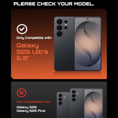 Battery Case for Galaxy S26 Ultra,Upgraded 12000mAh Rechargeable Portable Extended Battery Pack Supported Qi Wireless Charging Case Compatible with Galaxy S26 Ultra(6.9 inches) Charging Case-Black - size: Galaxy S26 Ultra