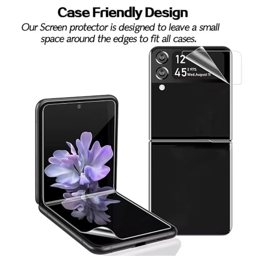 2 Pack Hydrogel Screen Protector for Samsung Galaxy Z Flip 7 / Flip7 - size: Samsung Galaxy Z Flip 7 / Flip7/Flip 7 Fe