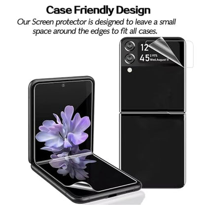 2 Pack Hydrogel Screen Protector for Samsung Galaxy Z Flip 7 / Flip7 - size: Samsung Galaxy Z Flip 7 / Flip7/Flip 7 Fe
