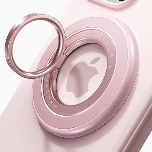 andobil [2026 3rd Gen Stability] Magnetic Phone Ring Grip for MagSafe, Pink - color: Pink