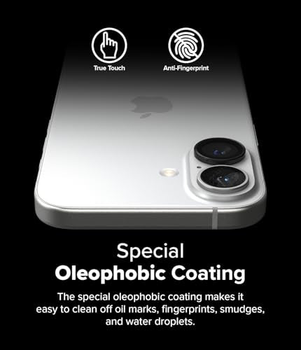 Ringke for iPhone 16/16 Plus Camera Lens Protector [2 Pack] - size: iPhone 16 / iPhone 16 Plus