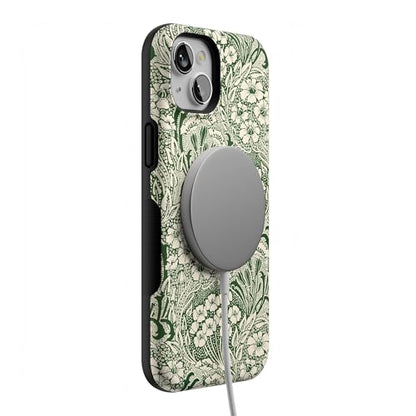 Casely iPhone 15 Plus Case | Mystic Meadow | Green Gardens | Bold Protective Design | Compatible with MagSafe - color: Mystic Meadow | Green Gardens, size: Iphone 15 Plus