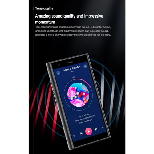 Yoidesu S23 Pro Smartphone, 3in 3D Glass Super Small Cell Phone, Dual SIM 2GB 16GB ROM for Android 8.1 Ultra Thin Mobile Phone, 1000mAh The World's Smallest Backup Phone - color: Black