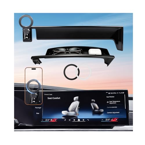 Car Phone Holder for BMW 7 Series & i7 2026 2025 2024 2023 (Only for 14.9-Inch Screen) 360° Rotation Magnetic Cell Phone Mount, Compatible with Magsafe, Does Not Affect Air Vent - size: Fit for 2023-2026 i7/7 Series, 14.9-Inch