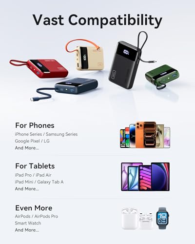 INIU Portable Charger, Smaller 45W Fast Charging Power Bank, 20000mAh Blue - color: Blue, size: 20000mAh