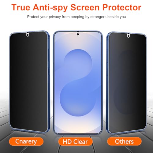 2 Pack for Samsung Galaxy S25 Plus Anti-Glare Matte Privacy Screen Protector 6.7 inch, Smooth and Responsive Touch Flexible EPU Film, [Support Fingerprint Unlock] [Self-Healing] [Not Glass] - size: Samsung Galaxy S25 Plus 6.7 Inch