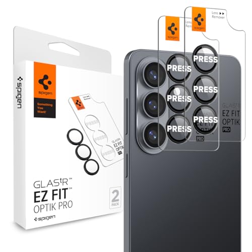 Spigen Camera Lens Protector for Galaxy S26 - Black [2 Pack]