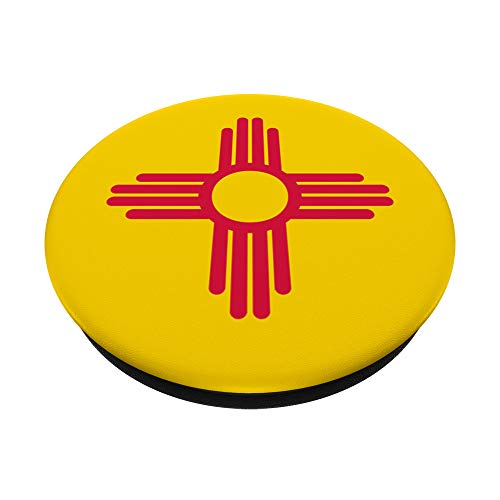 New Mexico Smartphone Grip - NM State Flag PopSockets PopGrip: Swappable Grip for Phones & Tablets