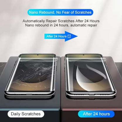 [2 Pack] Hydrogel Flexible Screen Protector for Samsung Galaxy S26 Ultra, Upgraded Non-breakable HD Clarity Soft TPU Protective Film [Anti-Scratch] [Bubble Free] (Not Glass) - color: Samsung Galaxy S26 Ultra