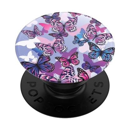 PopSockets Adhesive Phone Grip, Holder- Flutterby - color: Flutterby, style: Adhesive