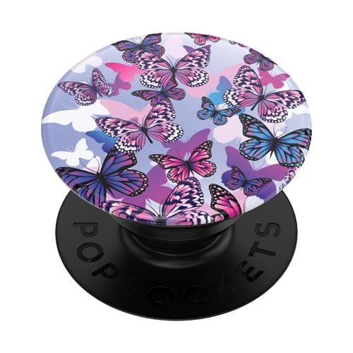 PopSockets Adhesive Phone Grip, Holder- Flutterby - color: Flutterby, style: Adhesive