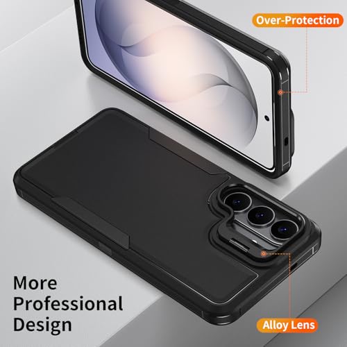Asuwish Phone Case for Samsung Galaxy A57 5G Women Men Black - color: Black