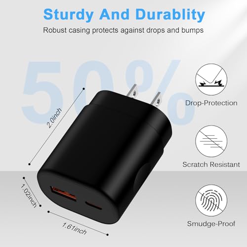 25W Samsung Fast Charging Block Type C Wall Adapter Plug for Samsung Galaxy