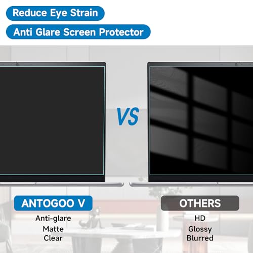 2 Pack 16 Inch 16:10 Anti Blue Light Laptop Screen Protector, Reduce Eye Strain Anti Glare Screen Protector for 16’’ with 1920x1200 Resolution Laptops, Not for 16.1'' - size: 16 inch