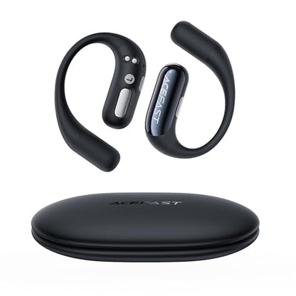 Acefast AceFit Air Open Ear Headphones, Wireless Earbuds with Rich Bass, Bluetooth 5.4 Sports Headphones with Charging Case, 32H Playtime Earbuds IP54 Waterproof for Running, Cycling, Walking, Workout