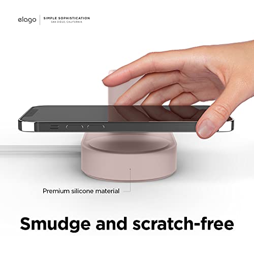 elago MS Charging Station for iPhone, AirPods, Apple Watch - color: Sand Pink