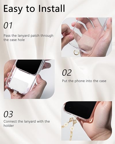 Lostars Metal Phone Chain Wrist Strap with Charm for Women - color: Gold-strawberry-b