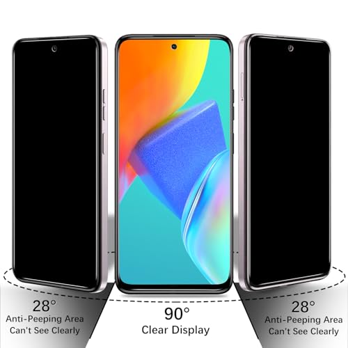 2 Pack Privacy Screen Protector for Motorola Moto G Stylus 5G 2024 - color: Blac-Moto G Stylus 2024