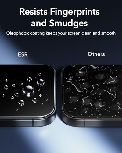 ESR 3 Pack for iPhone 16 Plus/15 Plus Screen Protector, Armorite - size: iPhone 16 Plus/15 Plus 6.7 inch
