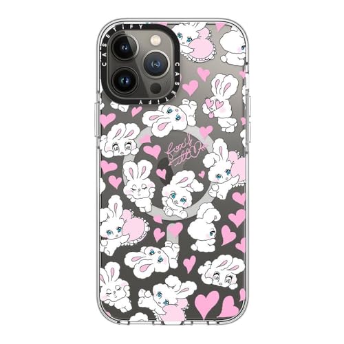 CASETiFY for iPhone 13 Pro Max Case - Impact Clear Compatible with MagSafe | Not Yellowing | 6.6 ft. 3x Military Grade Drop Protection | Sweetheart Mix | Clear - color: Sweetheart Mix, size: Iphone 13 Pro Max (6.7")