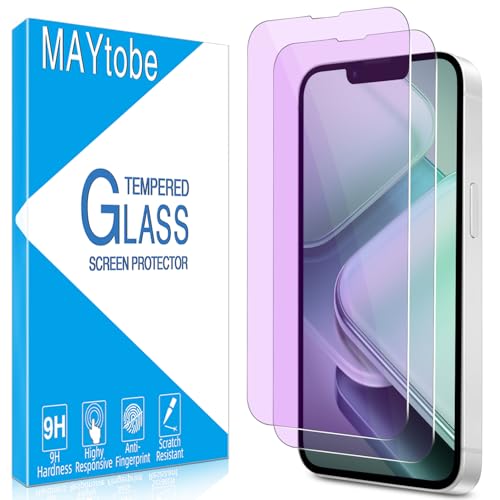 MAYtobe 2-Pack Screen Protector for iPhone 17e, 16e Eye Care Tempered Glass - size: iPhone 17e,16e