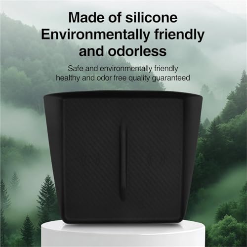 Universal Non-Slip Wireless Charging Silicone Pad, Central Control Charger Protector Mat
