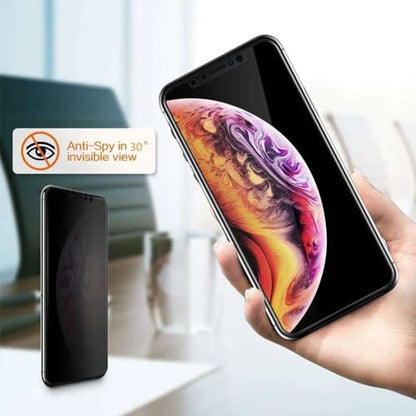 2 Pack, Privacy Screen Protector, Full Coverage Anti-Spy Tempered Glass Film Compatible with iPhone 12 Pro Max - size: 12 Pro Max