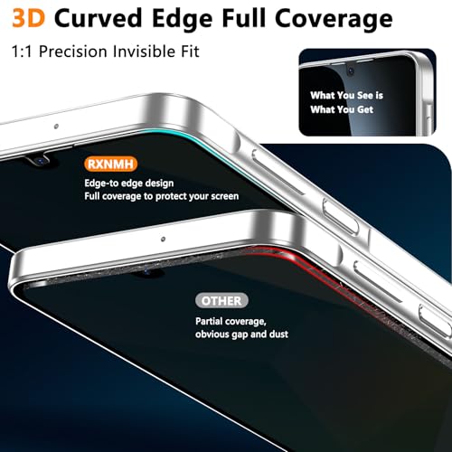 for Samsung Galaxy A16 Privacy Screen Protector Camera Lens Protector - size: Samsung Galaxy A16
