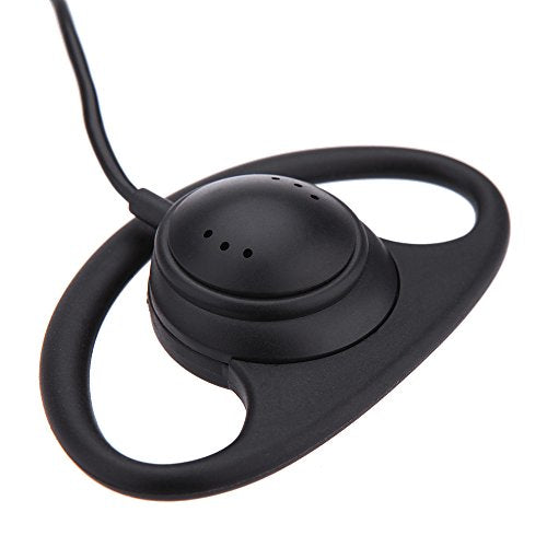 Andoer Single Side Headset Headphone Dual Channel Earphone 3.5mm Plug for Laptop PC Skype VoIP ICQ (1PCS)