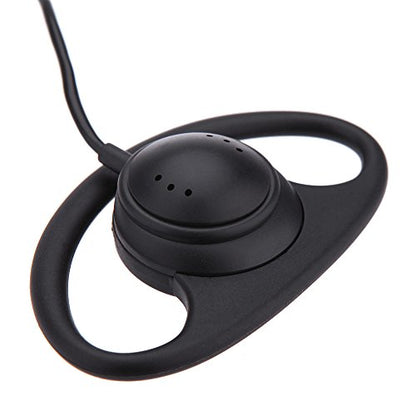 Andoer Single Side Headset Headphone Dual Channel Earphone 3.5mm Plug for Laptop PC Skype VoIP ICQ (1PCS)