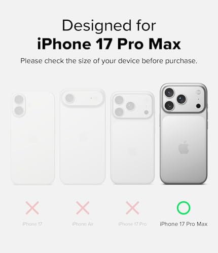 Ringke for iPhone 17 Pro Max Case [Rugged Gear Magnetic Camo Black] - color: Magnetic Camo Black, size: iPhone 17 Pro Max