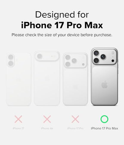 Ringke for iPhone 17 Pro Max Case [Rugged Gear Magnetic Camo Black] - color: Magnetic Camo Black, size: iPhone 17 Pro Max