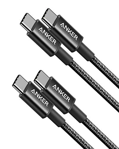 Anker USB C to USB C Cable, 60W Fast Charging Cable (2-Pack, 3.3 ft, Black) - color: Black, size: 3.3FT*2