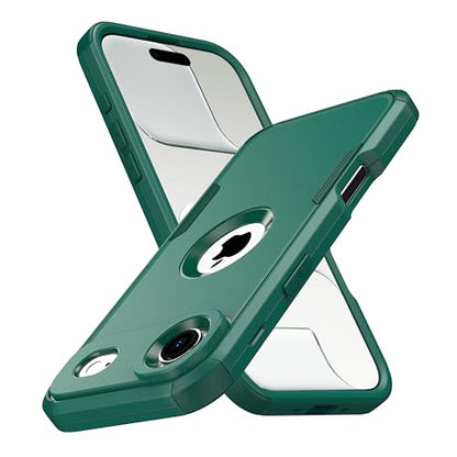 MXX for iPhone 17 Air Case, Heavy Duty 3 in 1 Wing Design Protective Cover with MagSafe, Phone Case 2025 (Green) - color: Green, size: iPhone 17 Air