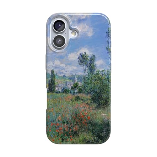 Casely iPhone 17 Case | Monet's View | The Met Museum | Compatible with MagSafe | Classic Ultra Slim Design - color: Monet's View | The Met Museum