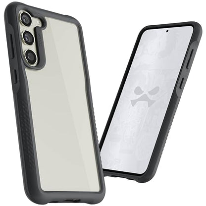 Ghostek Covert Galaxy S23 Plus Case Clear with Military Grade Shockproof Protection, Non-Slip Grip, Protective Silicone Phone Cover Designed for 2023 Galaxy S23+ (6.6") (Black) - color: Black [Limited], size: Galaxy S23 Plus