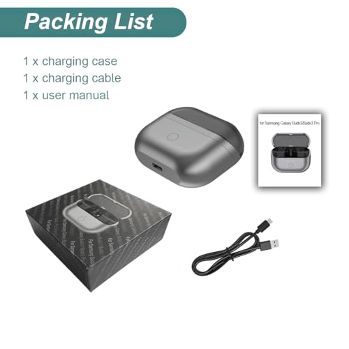 Kissmart Charging Case for Galaxy Buds 3 (SM-R530) Earbuds