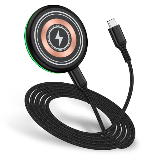 25W Wireless Magnetic Phone Charger Wireless iPhone 17 16 MagSafe Charger - color: Black