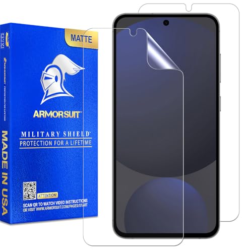 ArmorSuit 2 Pack Paper-Feel Texture Screen Protector for Samsung Galaxy S24 FE (6.7 Inch, 2024) Case Friendly MilitaryShield Matte Film - Made in USA