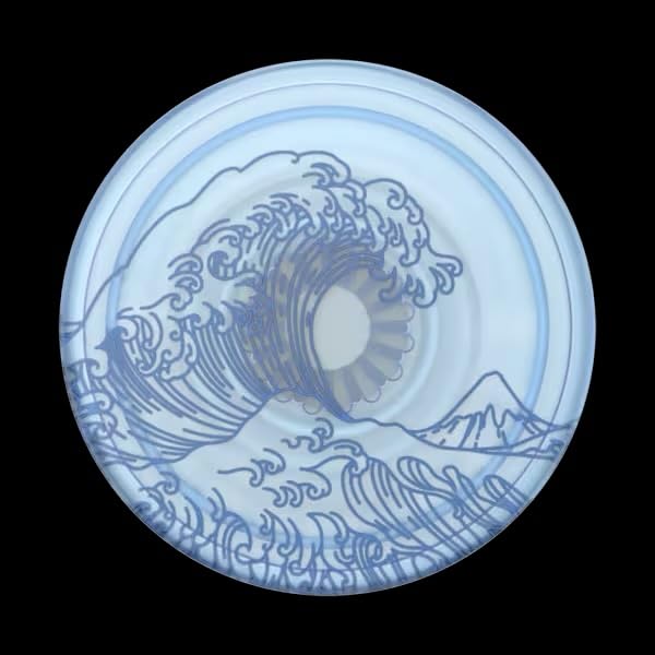 PopSockets Adhesive Phone Grip, Holder- PopPlant Ocean - color: PopPlant Ocean