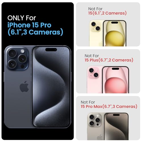FireNova Designed for iPhone 15 Pro Case, 6.1", White - color: White, size: Iphone 15 Pro