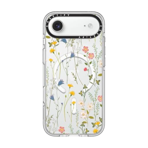 CASETiFY for iPhone Air Case - Impact Clear Compatible with MagSafe | Not Yellowing | 6.6 ft. 3X Military Grade Drop Protection | Dreamy Floral Pattern | Clear - color: Dreamy Floral Pattern, size: Iphone Air (6.5")