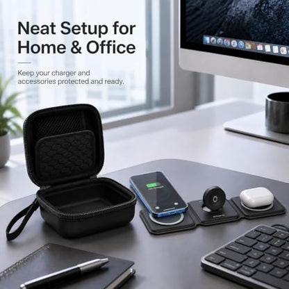 ALKOO Hard Case for UCOMX/Hicober 3-in-1 Charger, Box Only - color: Black