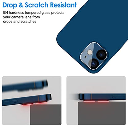 JETech Camera Lens Protector for iPhone 12, 3-Pack - size: iPhone 12