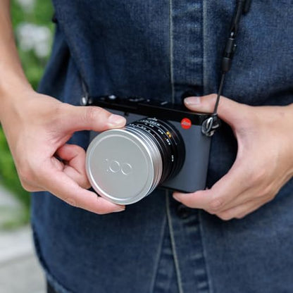Q3 43 Metal Lens Cap Protector for Leica Q3 43 Q Q-P Camera Accessories - color: Silver