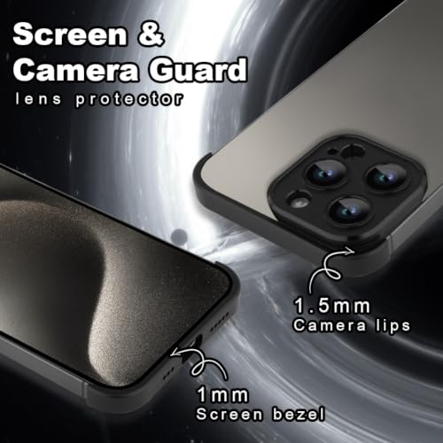 Phone Case Crafted for iPhone 16 Pro Max.Black - color: Black, size: iPhone 16 Pro Max